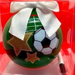 🎄Our Favorite Star ⭐️ 🎄 Soccer Ornament!!!